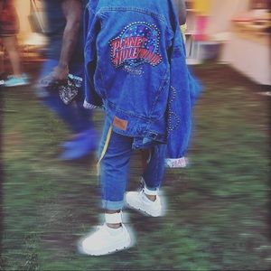 Vintage planet hollywood denim jacket